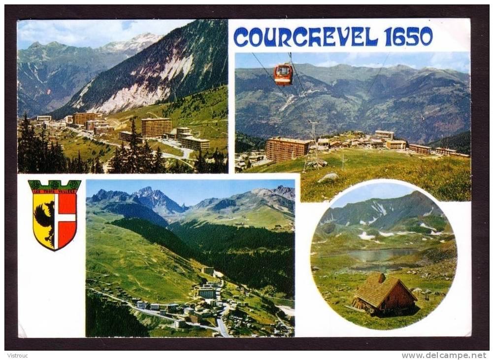 COURCHEVEL - 4 Vues Générales - Circulé - Circulated - Gelaufen - 1981. - Courchevel