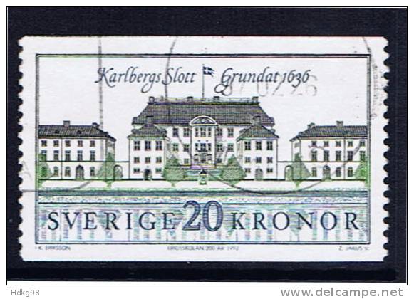 S Schweden 1992 Mi 1725 Schloß Karlberg - Usati