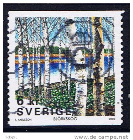 S Schweden 2000 Mi 2174-75 Wald - Usados