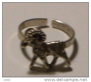 Ring GOAT  ***  Chèvre - Ziege - Cabra - Capra - Geit - Goats - Chevres * - Anelli