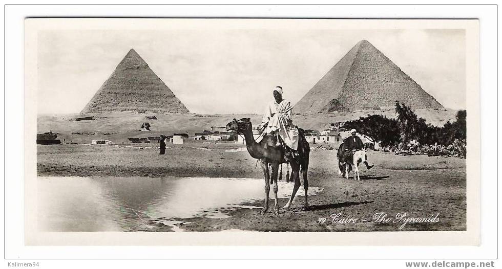 EGYPTE  /  CAIRO  /  THE  PYRAMIDS  /  Copyright By LEHNERT & LANDROCK , Cairo  N° 79 - Altri & Non Classificati