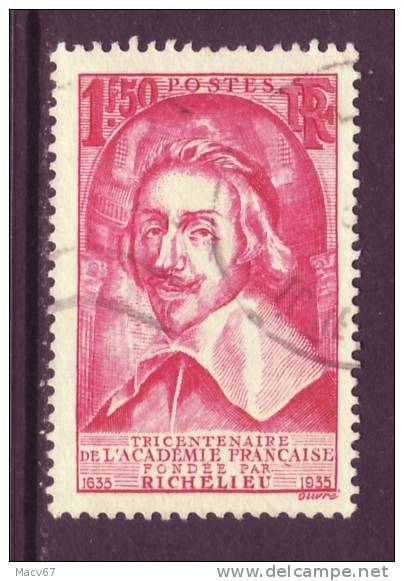 France 304    (o)  CARDINAL RICHELIEU - Used Stamps