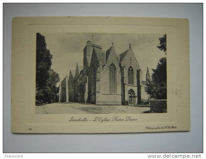 Lamballe , Eglise Notre Dame. - Lamballe