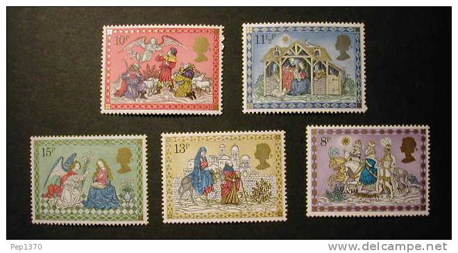GRAN BRETAÑA 1979 - NAVIDAD - NOEL - CHRISTMAS - YVERT 918-921 - Unused Stamps