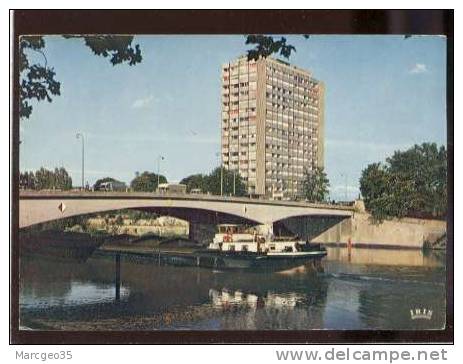 25339 Thionville Le Pont Des Alliés & L'européen édit.la Cigogne N° 57.672.92belle Cpsm - Thionville