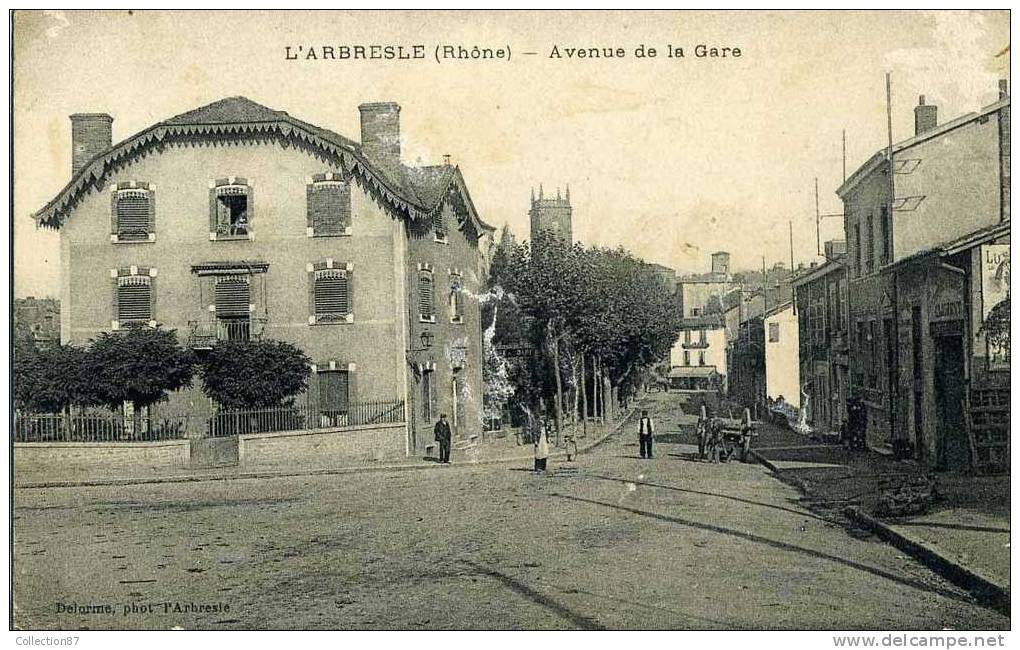 69 - RHONE - L'ARBRESLE - AVENUE De La GARE - L'Abresle