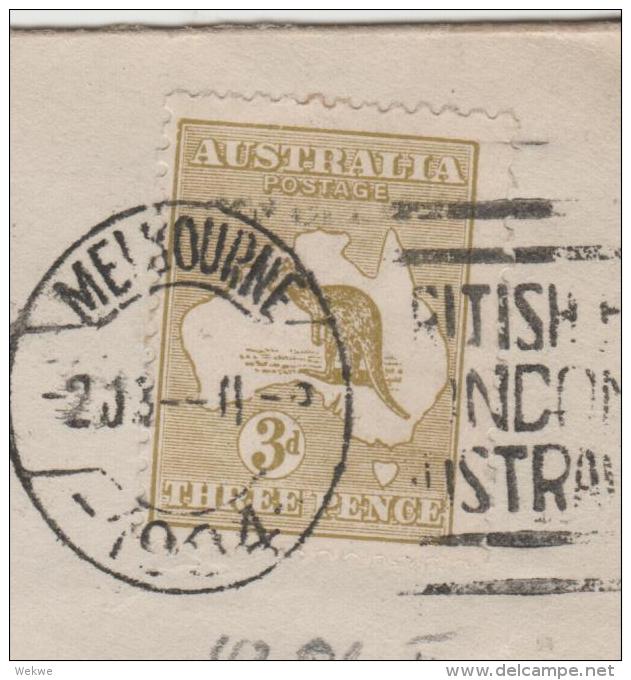 Aus247/ Roo 3 D, 1924  Portland, USA. Brit. Empire Expo-Werbung - Lettres & Documents