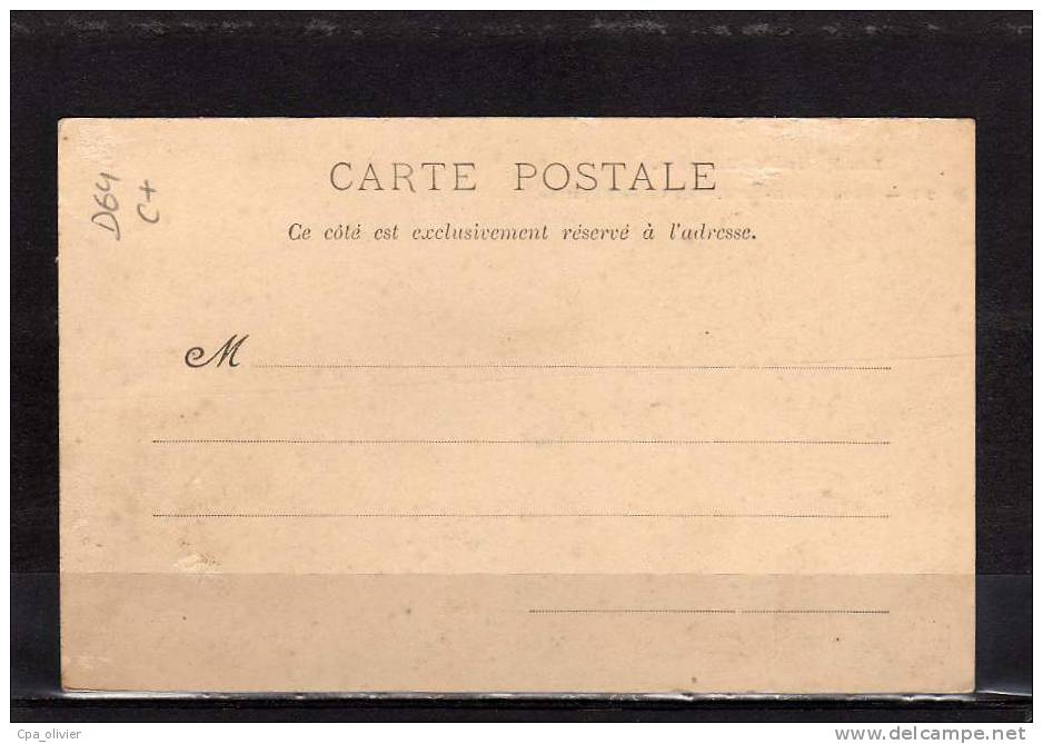 64 OLORON STE MARIE Caisse D'Epargne, Banque, Ed Royer 297, Pyrénées Illustrées, Dos 1900 - Oloron Sainte Marie