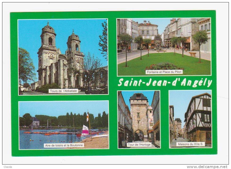 4685 CP ST JEAN D´ANGELY Multivues  -17- Charente Maritime - Saint-Jean-d'Angely