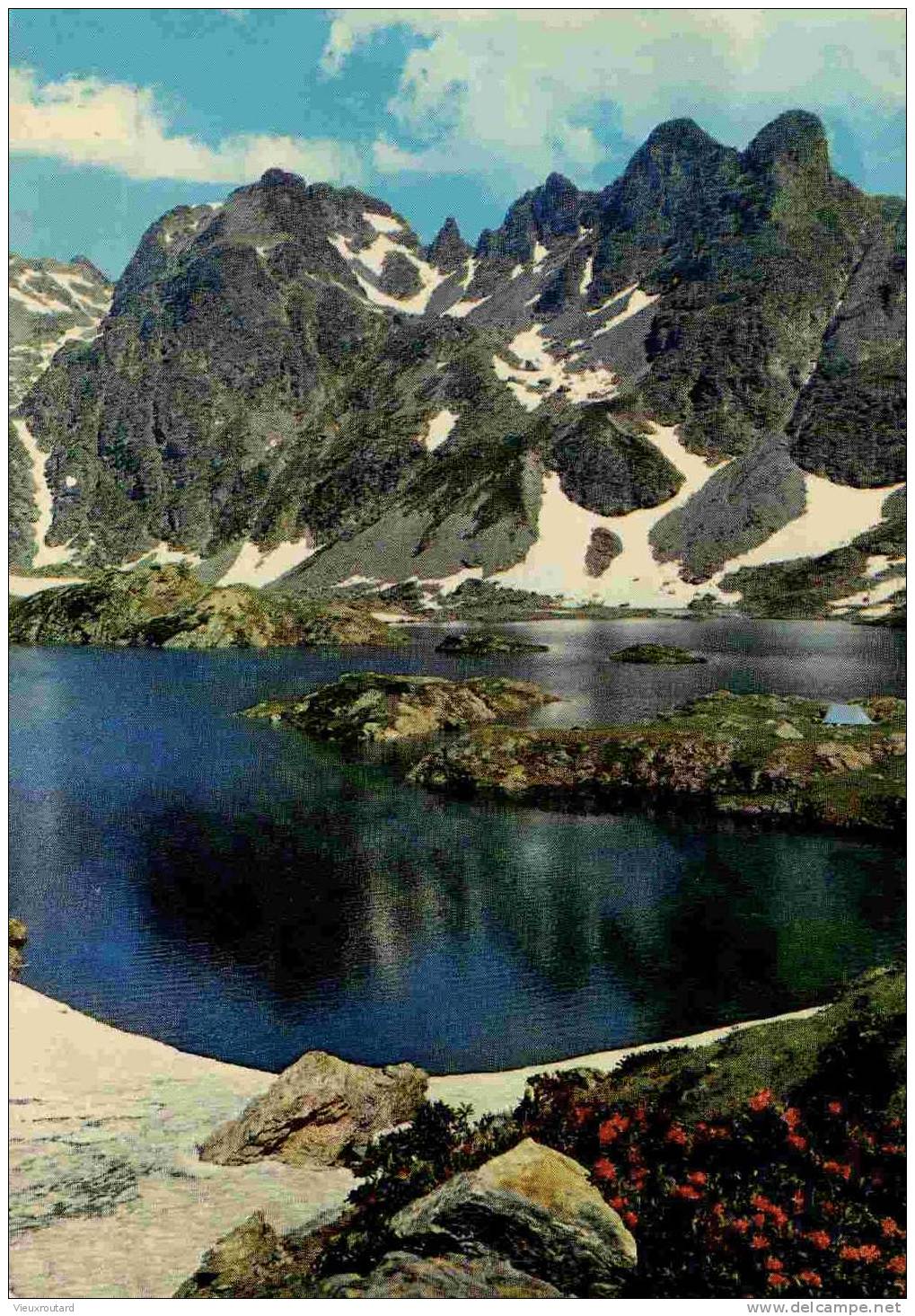 CPSM. CHAMROUSSE. MASSIF DE BELLEDONNE LES LACS ROBERT. - Chamrousse