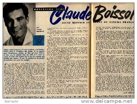 Femmes D´aujourd´hui N° 761 Du 3/12/1959 Interview De Claude BOISSOL - Mode