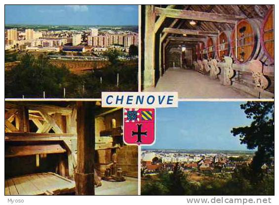 21 CHENOVE Nouveaux Quartiers Caves Pressoir Des Ducs De Bourgogne (XIII°s) Vue Générale - Chenove