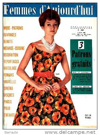 Femmes D´aujourd´hui N° 787 Du 2/06/1960 1 Article Sur LA MANECANTERIE - Mode