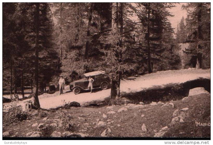 Environs De GUILLESTRE Les Mélézes Au Col De VARS BELLE CPA ANIMEE Signée MARIO BEL ETAT VOIR SCANS - Guillestre