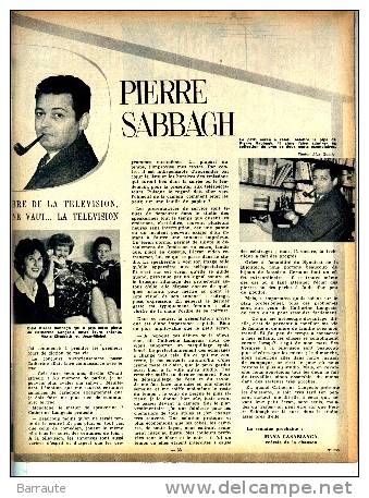 Femmes D´aujourd´hui N°855 Du 21/09/1961 Interview De Pierrre SABBAGH Et LANGEAIS - Mode
