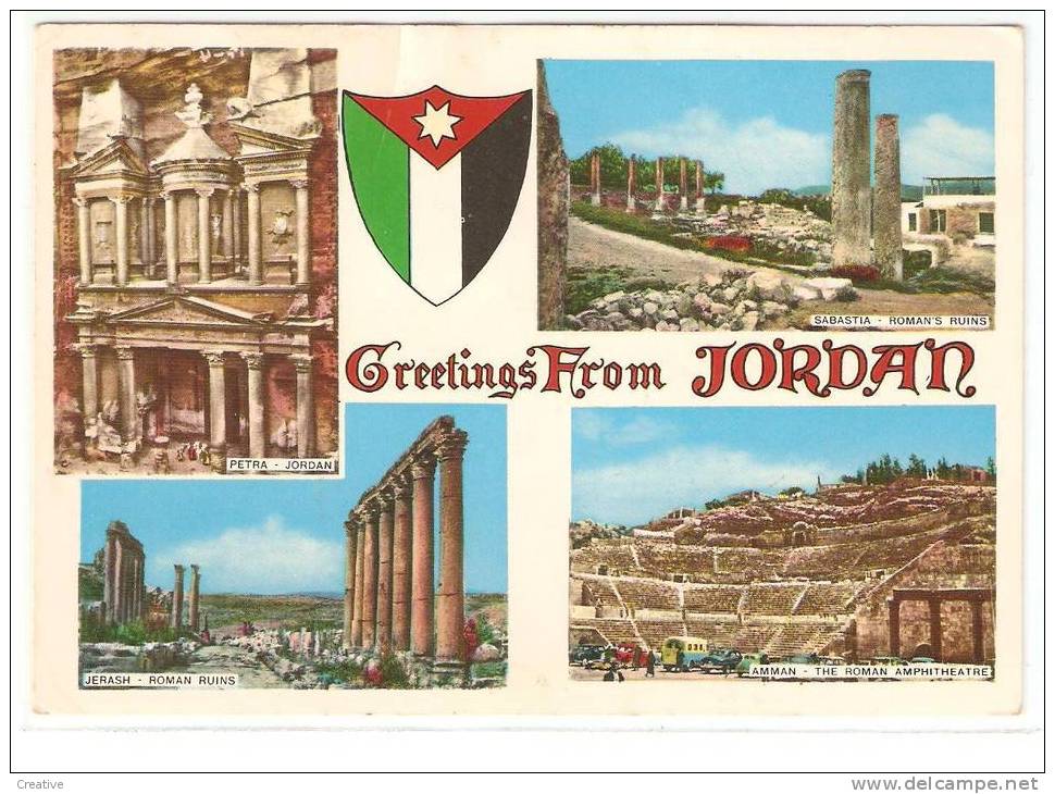 GREETINGS FROM JORDAN - Jordania