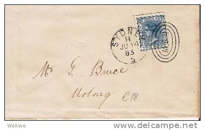 NSW046/ Sydney-Molong 1883 - Covers & Documents