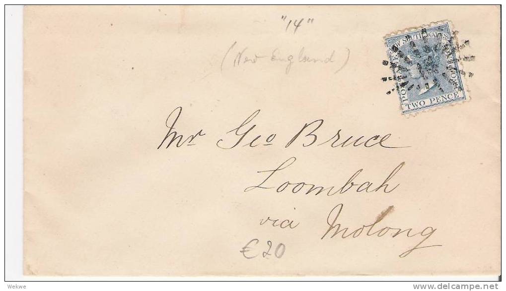 NSW047/ Nummernstempel 14, 1882 - Brieven En Documenten