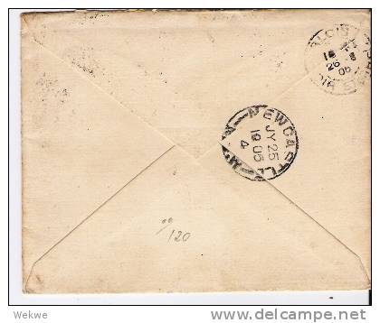 NSW067/ Stockton-Frankreich, Franz. Schiff, General Foy, 1905 - Cartas & Documentos