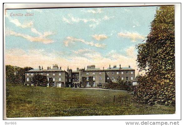 GOOD OLD GREAT BRITAIN POSTCARD - ENVILLE Hall - Otros & Sin Clasificación