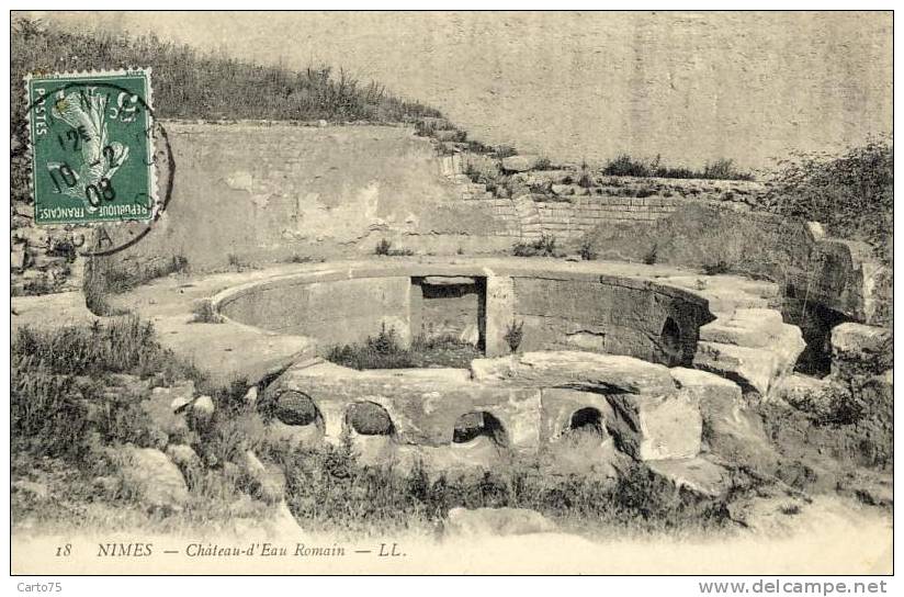 ARCHITECTURE - Château D'Eau Romain - Archéologie - Watertorens & Windturbines