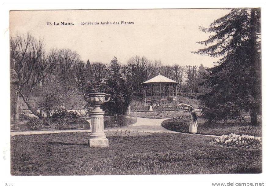 LE MANS - Entrée Du Jardin Des Plantes - Le Mans