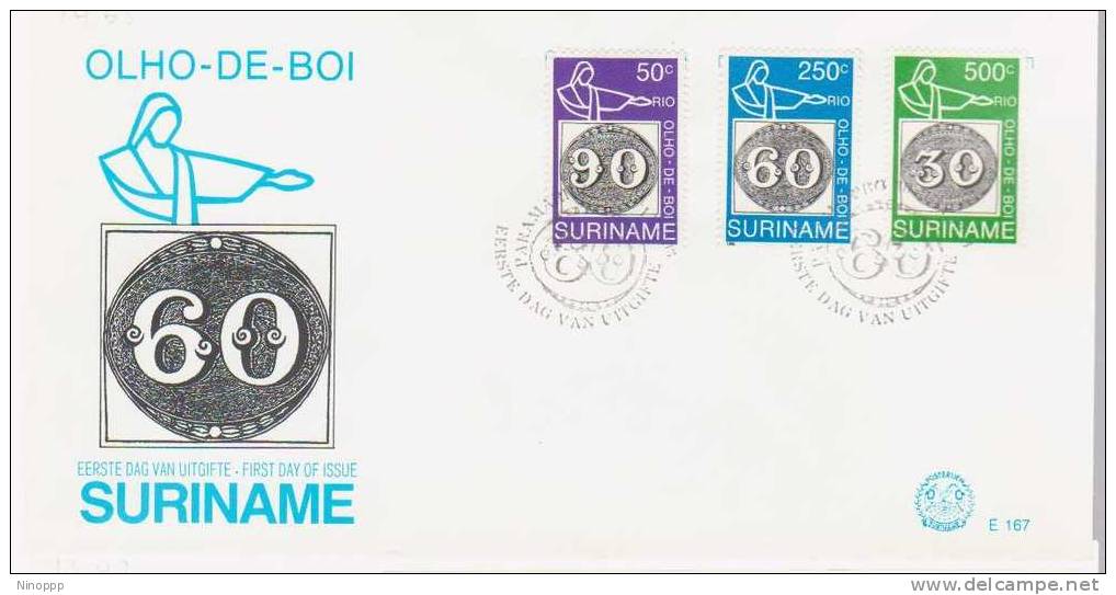 Surinam-1993 Brasiliana  FDC - Suriname