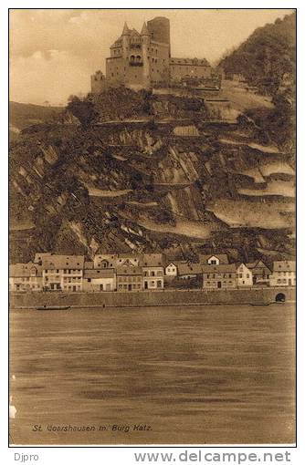 02577 St. Goarshausen - Burg Katz Und St. Goar - St. Goar