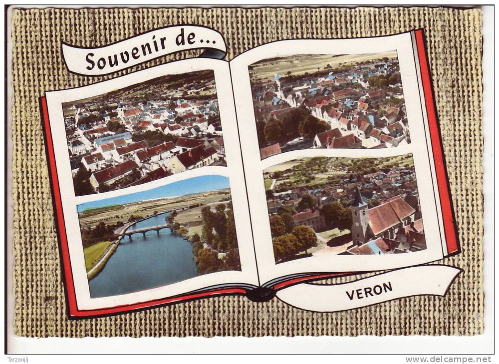 CPSM à Plusieurs Vues De Veron (Yonne 89) - Veron