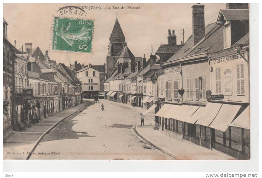 18.184/ AUBIGNY - La Rue Du Prieuré - Aubigny Sur Nere