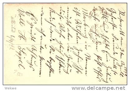 QLD011 / Karte  Nr.  1a, Rosewood 1882. Frühe Ganzsache.(Entiro) - Briefe U. Dokumente