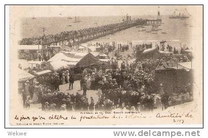 S-au007  Glenelg,  Mt. Lofty 1904 Nach Holland, Bilddokument Gründungsfeier 28. Dec.  S.A - Other & Unclassified