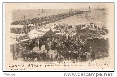 S-au007  Glenelg,  Mt. Lofty 1904 Nach Holland, Bilddokument Gründungsfeier 28. Dec.  S.A - Altri & Non Classificati