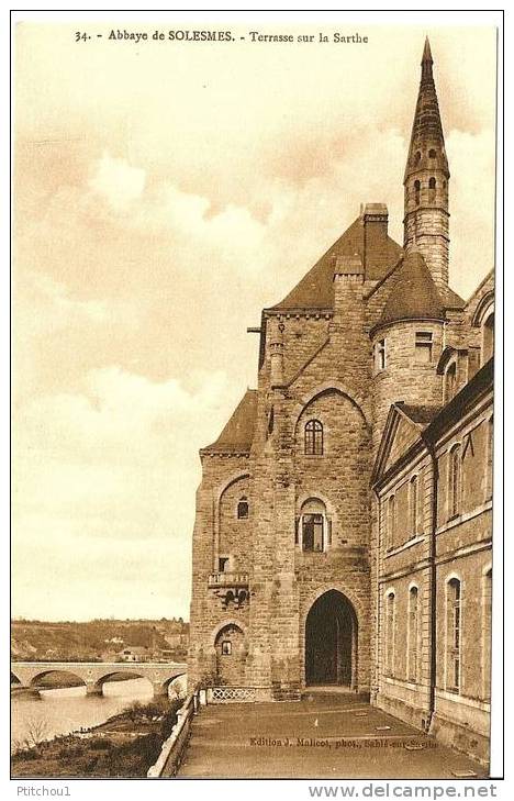 Terrasse Sur La Sarthe - Solesmes