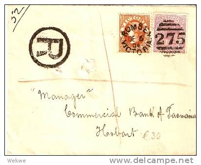 VIC074 / Romsey Einschreiben 1904 - Lettres & Documents