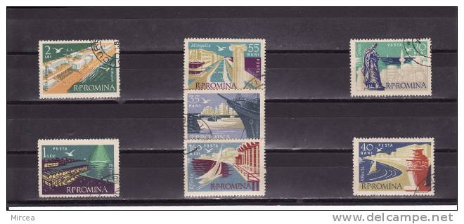 Roumanie Yv.no.1727/32+PA 119 Obliteres,serie Complete - Gebraucht