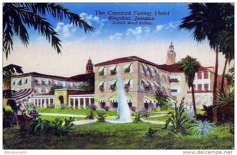 JAMAICA - KINGSTON - THE CONSTANT SPRING HOTEL (british West Indies) - Jamaica