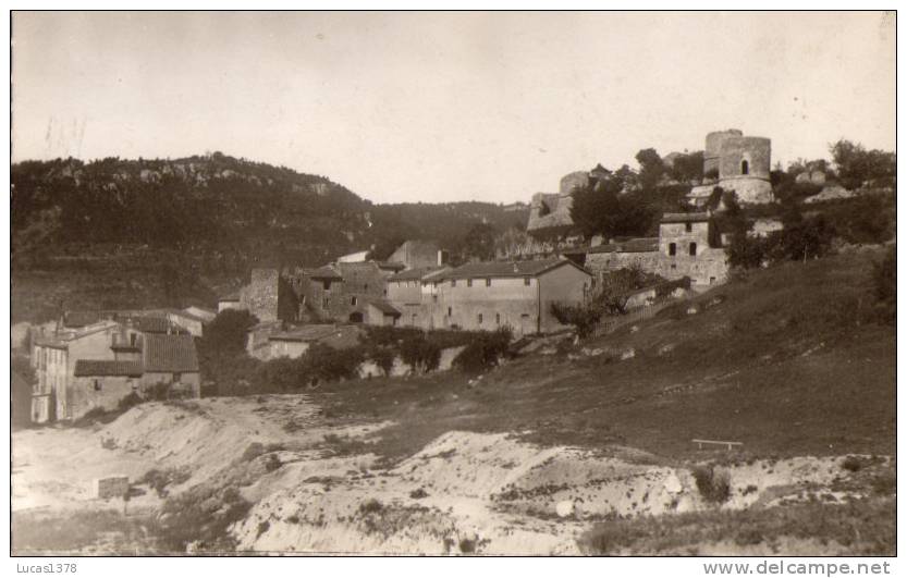 83 / SALERNES / RUINES DU VIEUX CHATEAU FEODAL / RARE CPSM - Salernes