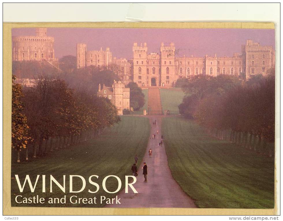 Angleterre - Windsor - Chateau Et Grand Parc - CPM 1989 - Ed WPL N° 4 - Windsor