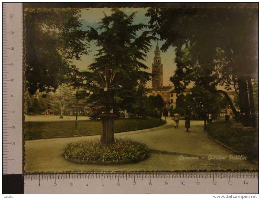 CREMONA - GIARDINI PUBBLICI  N. 853 - Cremona