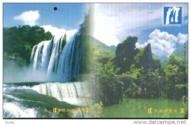 Huanggoushu  Waterfall   ,   Pre-stamped Card , Postal Stationery - Autres & Non Classés