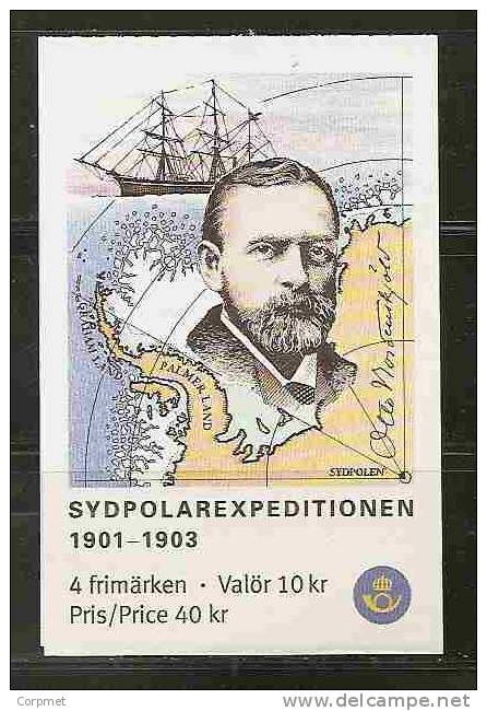 SWEDEN -  POLAR EXPEDITION - BOOKLET - CARNET - Yvert # C 2248 - VF USED - 1981-..