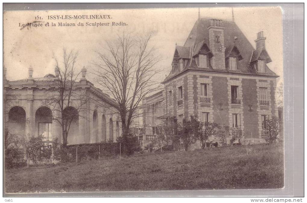 92 --- Issy - Les - Moulineaux --- Le Musee Et La Maison Du Sculpteur Rodin - Issy Les Moulineaux
