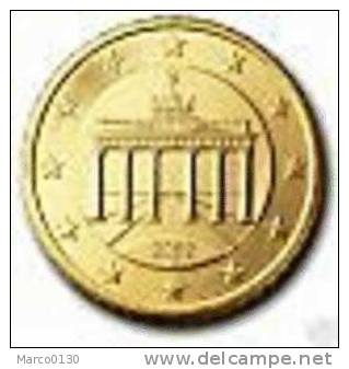 ALLEMAGNE 50 Cts 2002 Lettre A - Germany