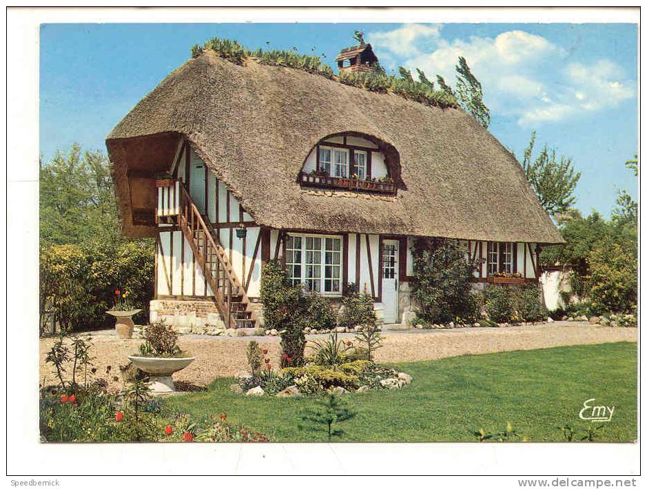 10129 Normandie Pittoresque . Chaumiere Normande . 25 Le Goubey Emy . - Basse-Normandie