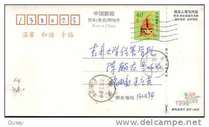 Tiger   , Pre-stamped Card , Postal Stationery - Rhinocéros