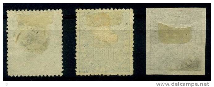 1873 - LOT DE 3 TIMBRES - - Kriegssteuermarken