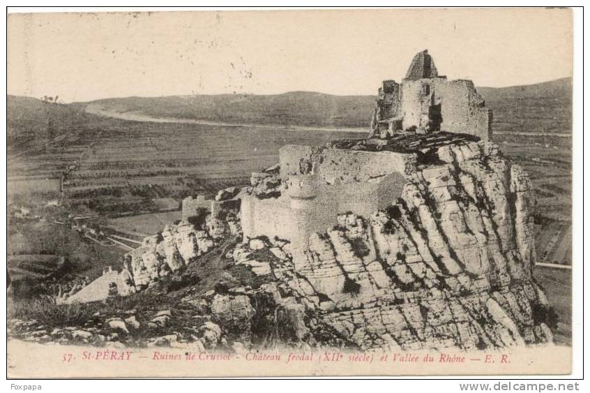 SAINT PERAY Ruine De Crussol - Saint Péray