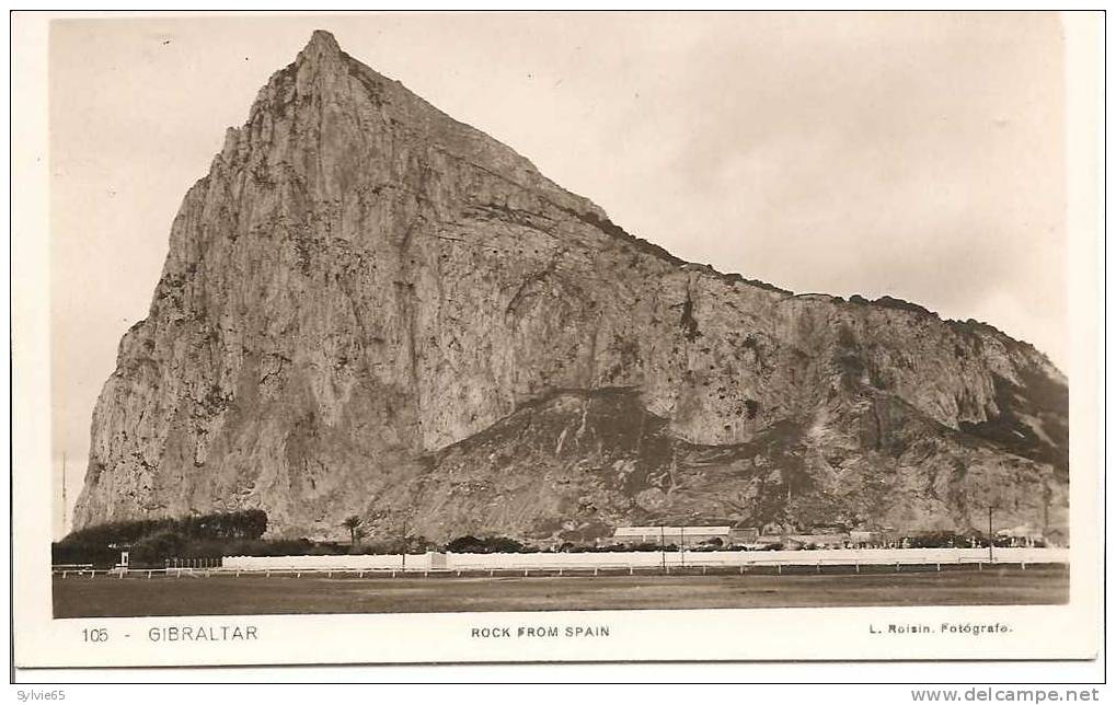 GILBRALTAR-rock From Spain - Gibraltar