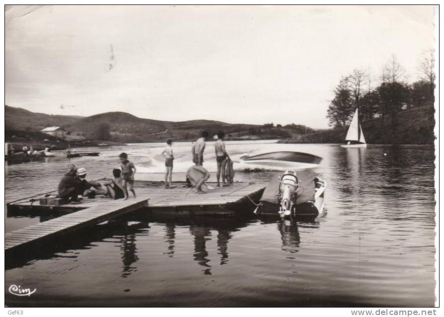 Anglès La Raviège - Centre De Tourisme - Le Lac Et Le Club Nautique (1966) - Angles